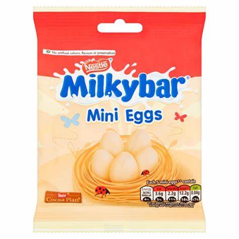 nestle milkybar eggs